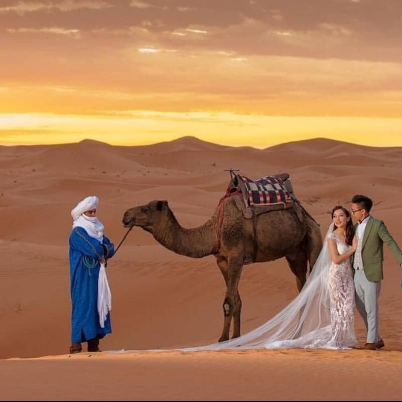Готель Sahara Nomad Camp Мерзуга Екстер'єр фото